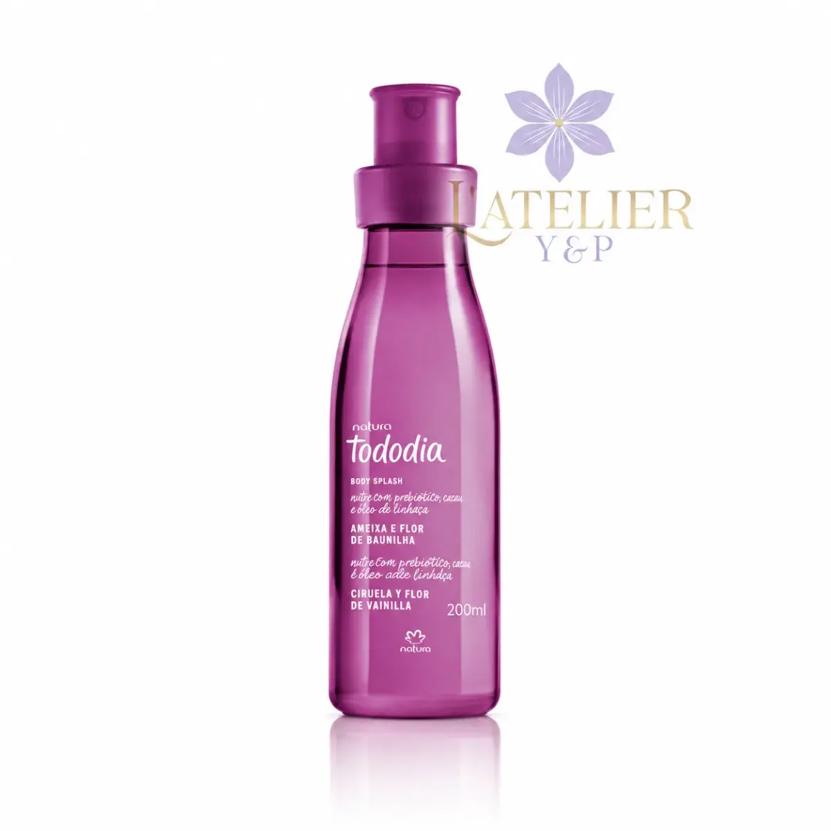 Natura Tododia Body Splash – Ameixa e Flor de Baunilha 200 ml