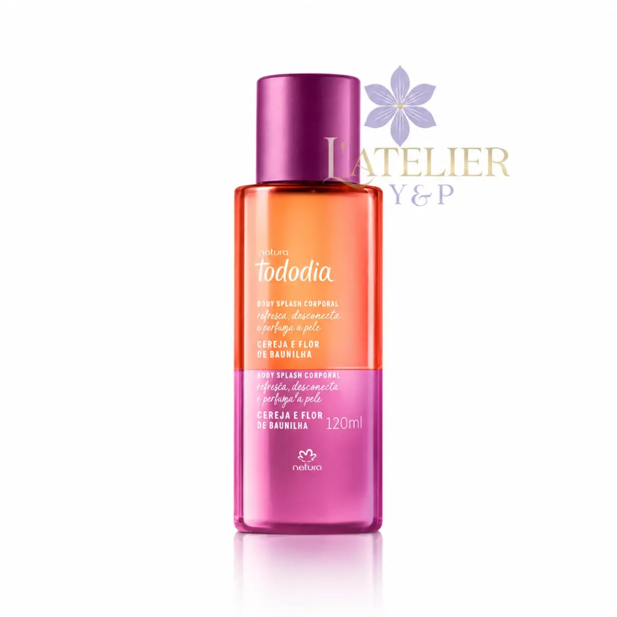 Natura Tododia Body Splash Corporal – Cereja e Flor de Baunilha 120 ml