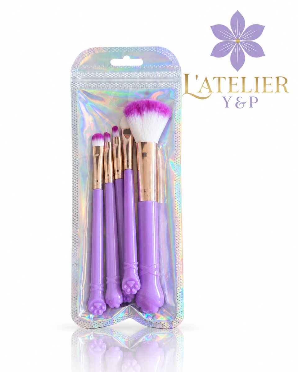 Kit de pincéis lilás