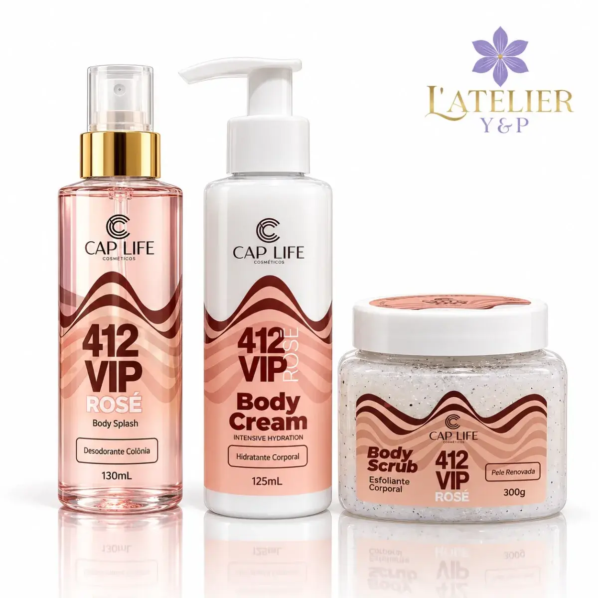 Kit Corporal 412 VIP Rosé